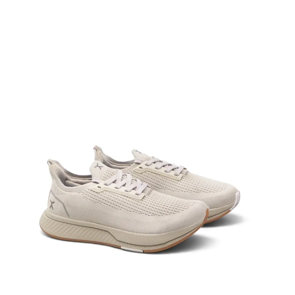 Flux Women Sneakers Tan Adapt Runners Knit Low Top Training Shoes 5.5
